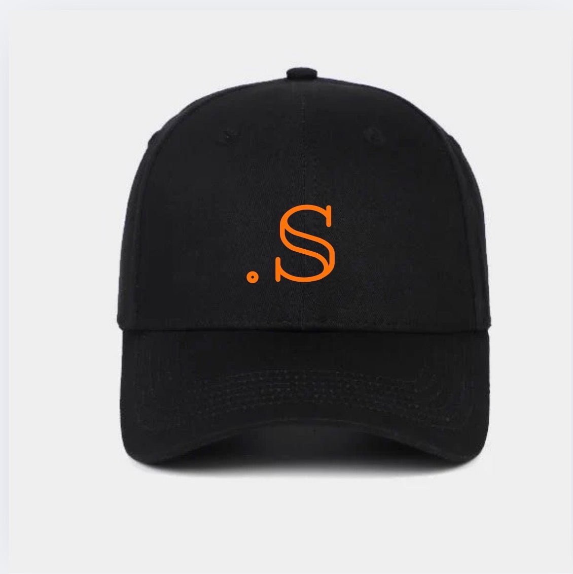 Casquette noir/orange