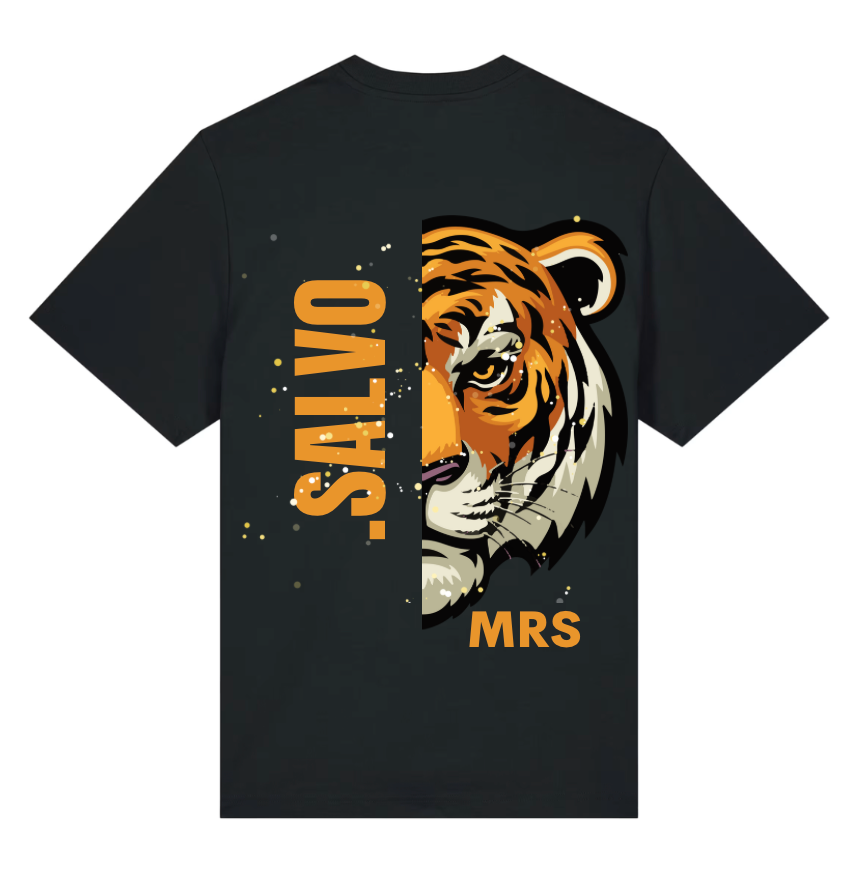 T-shirt noir unique " The Last Roar "