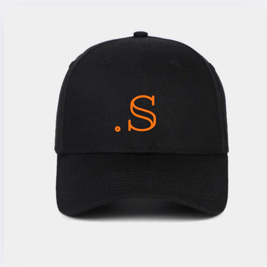 Casquette noir/orange